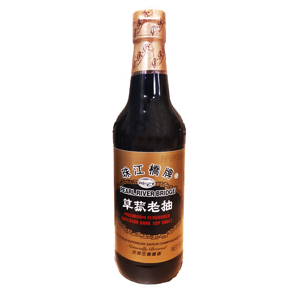 Picture of Pearl River Bridge Mushroom Flavored Dark Soy Sauce 500ml