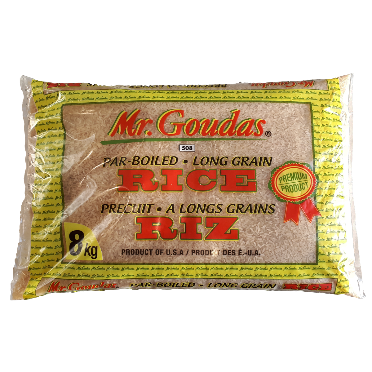 Picture of Mr Goudas Parboiled Rice 8Kg